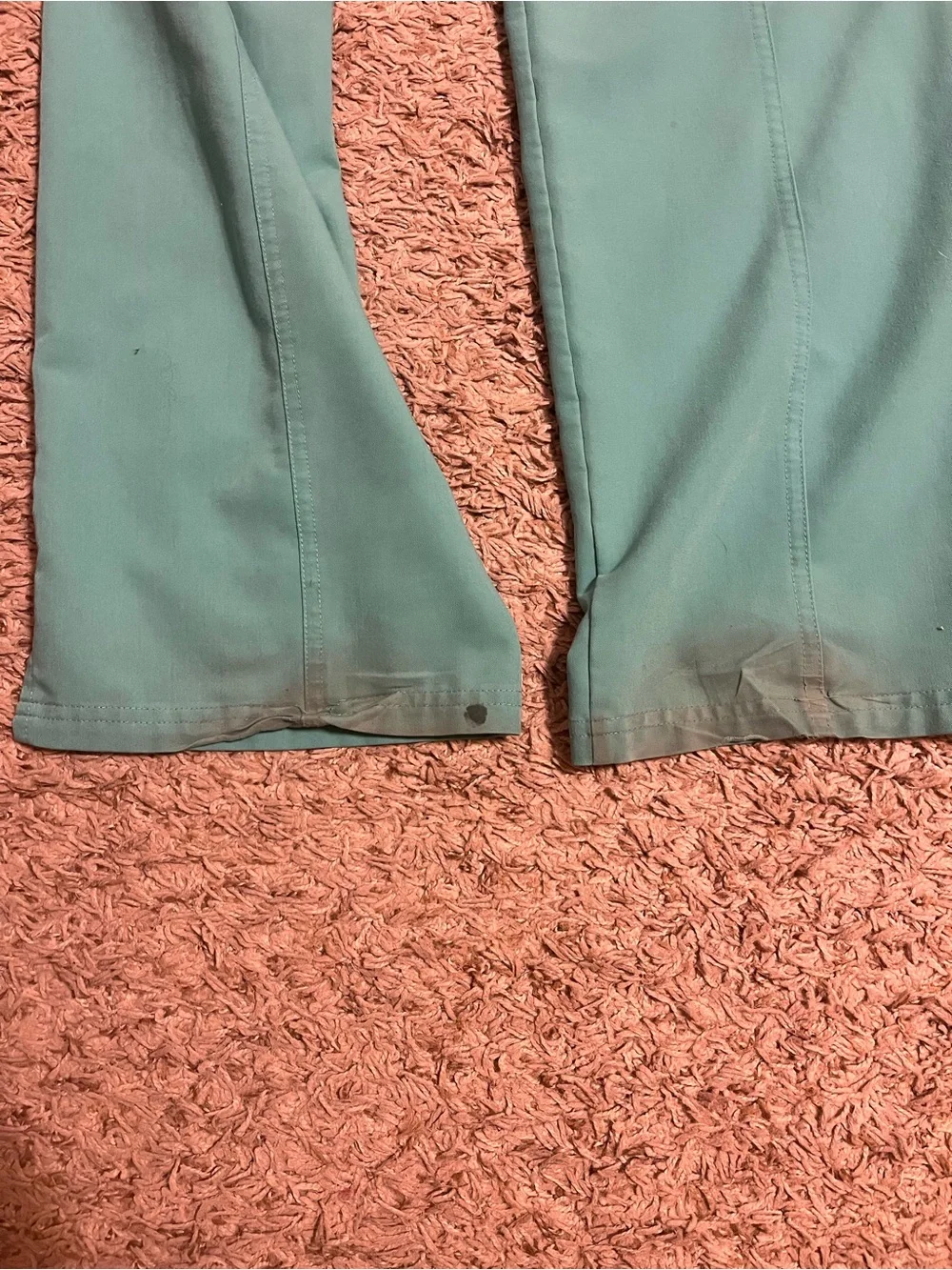 Women’s Figs Drawstring Utility Pants with Pink Accent